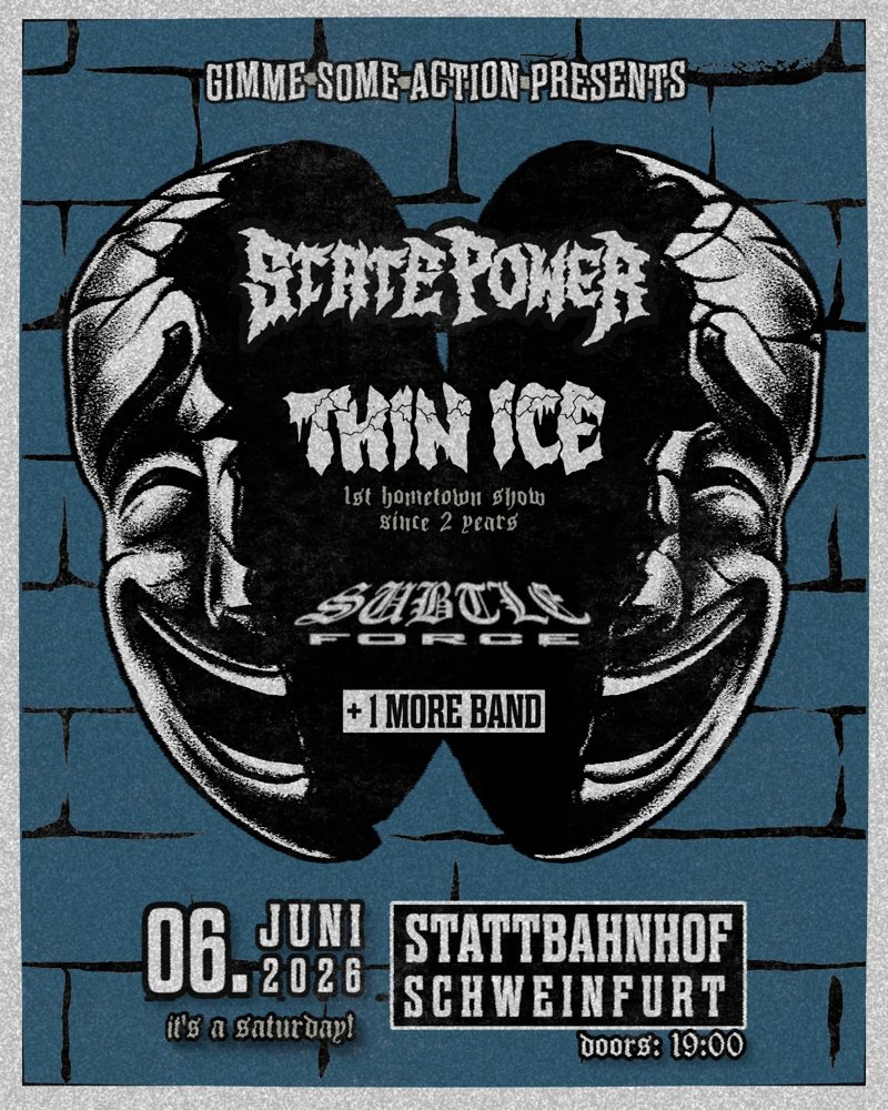 State Power + Thin Ice + Subtle Force + TBA