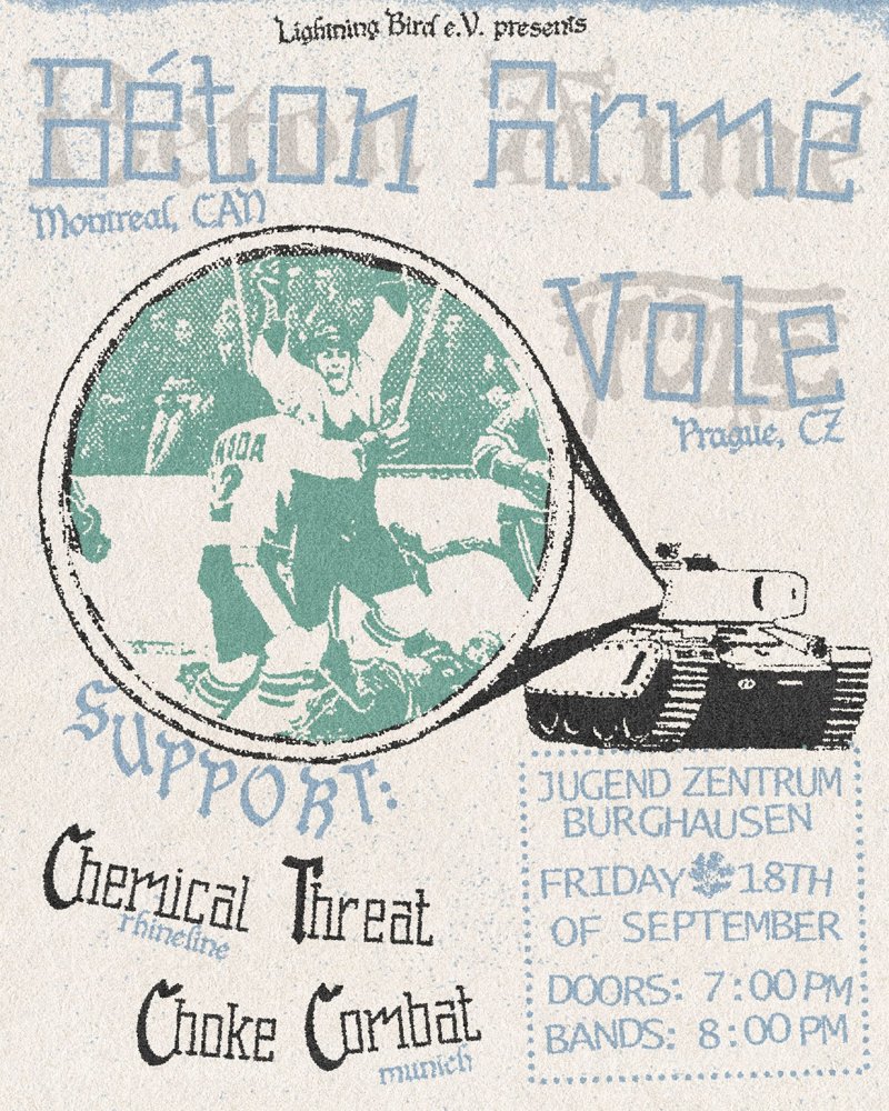 Beton Arme + Vole + Chemical Threat + Choke Combat