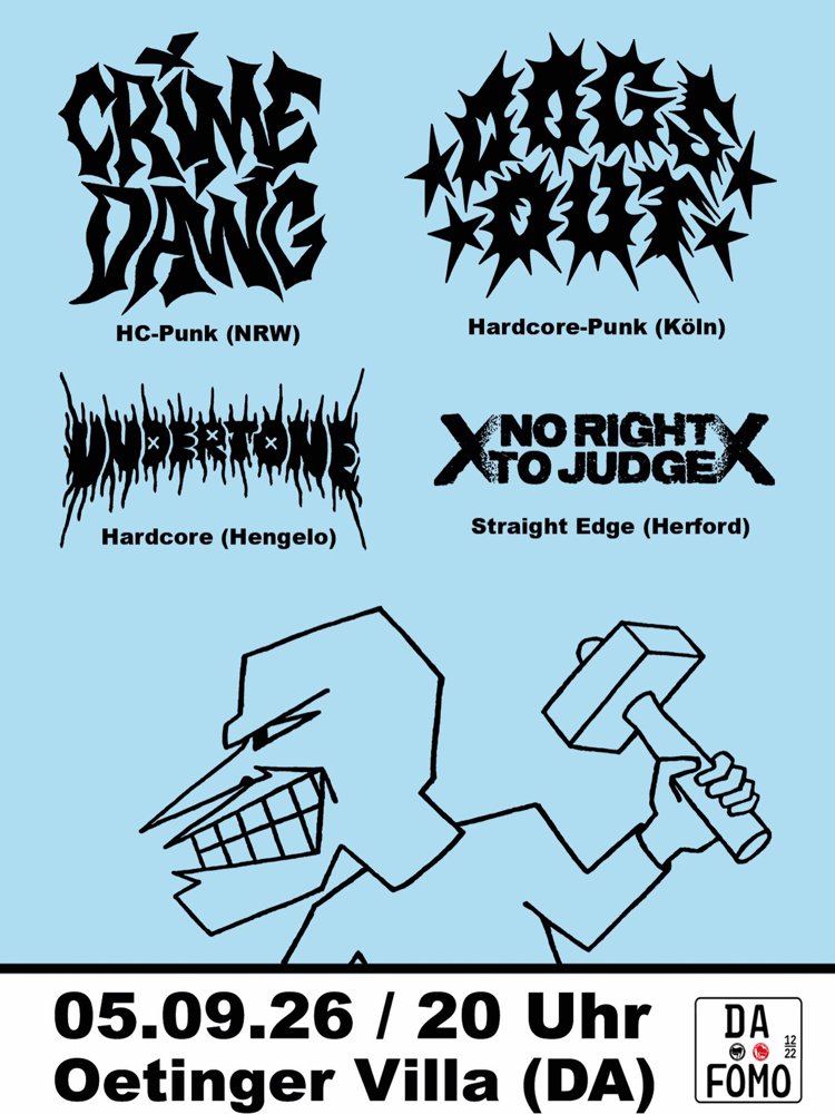 Crime Dawg + Dogs Out + Undertone + No Right To Judge