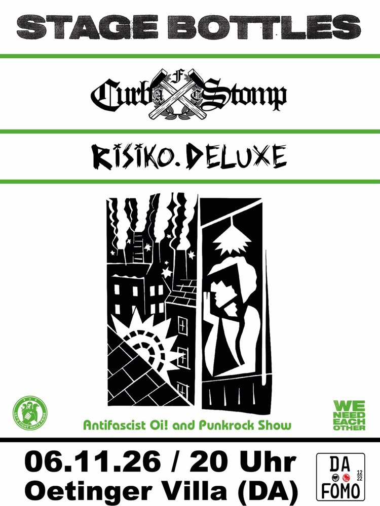 Stage Bottles + Curb Stomp + Risiko Deluxe