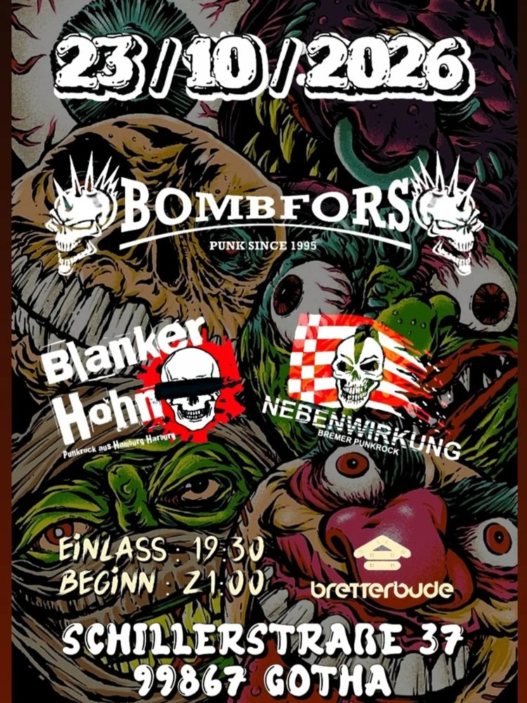 Bombfors + Blanker Hohn + Nebenwirkung