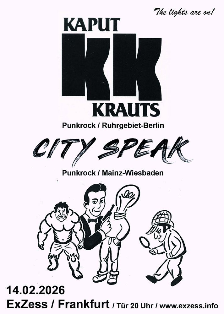Kaput Krauts + City Speak