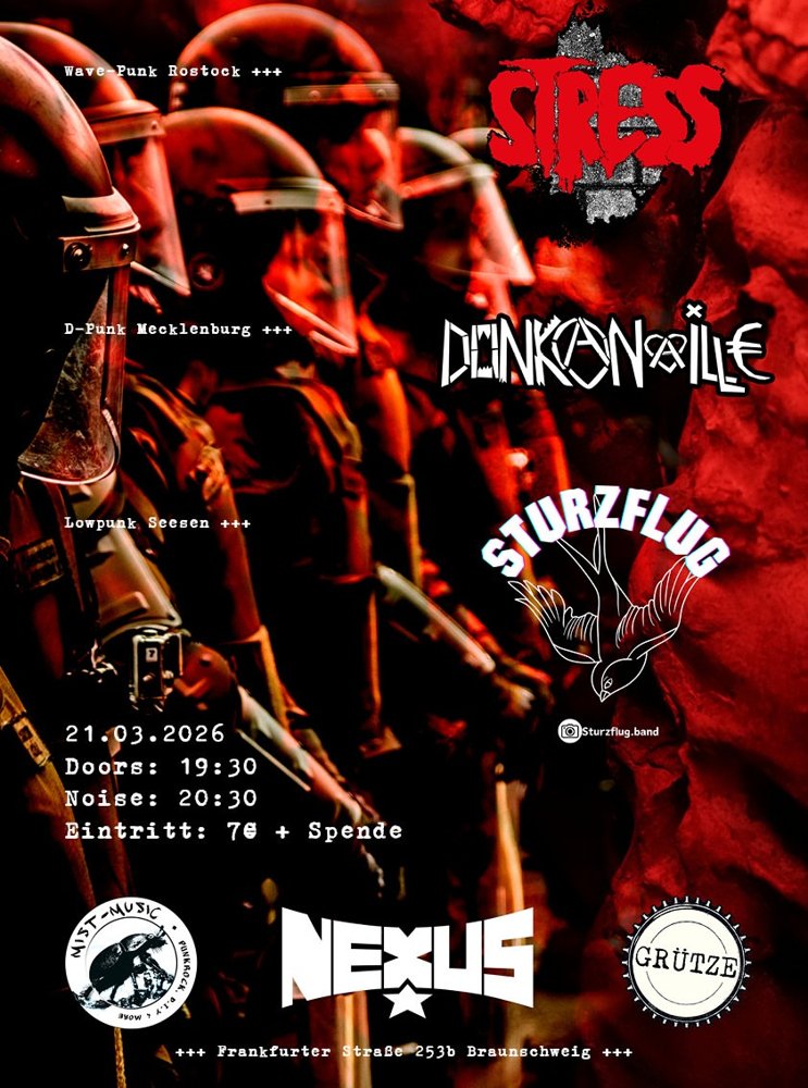 Stress + DonKanaille + Sturzflug