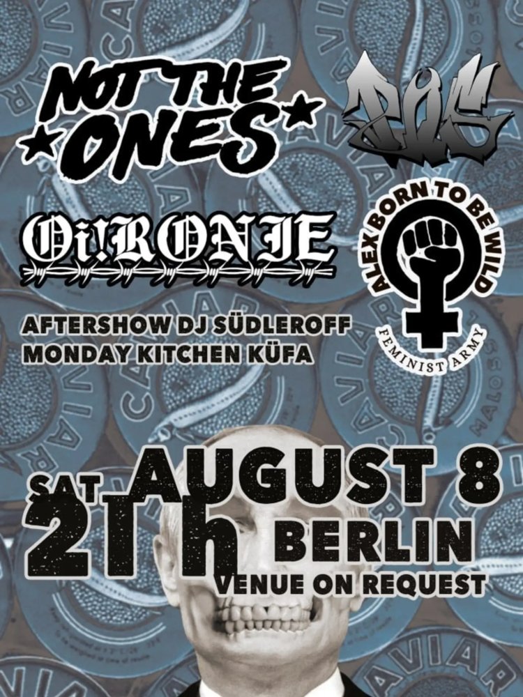 Radical Aid Force Benefit: Not The Ones + OIronie + Alex Born to be Wild