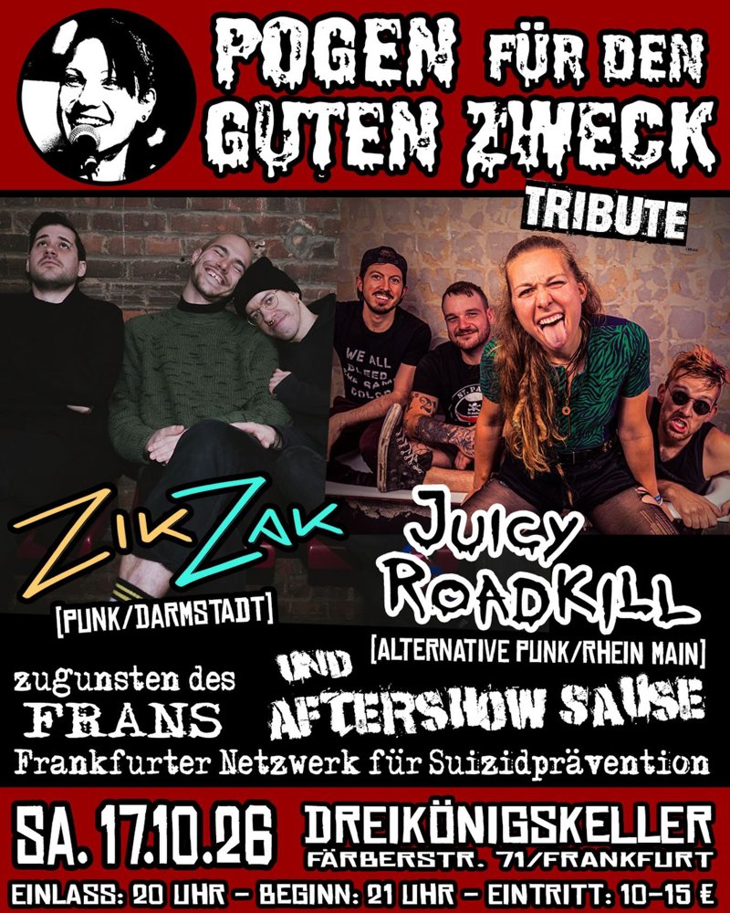 JUICY ROADKILL + ZIK ZAK